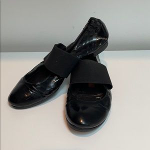 Black Patent Leather Flats